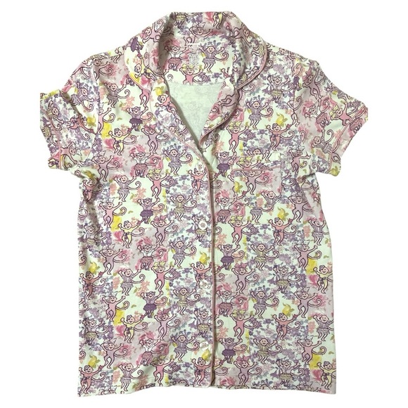 Roller Rabbit Love Shack Fancy Preppy Patchwork Polo Pajamas Size XS - Picture 7 of 16